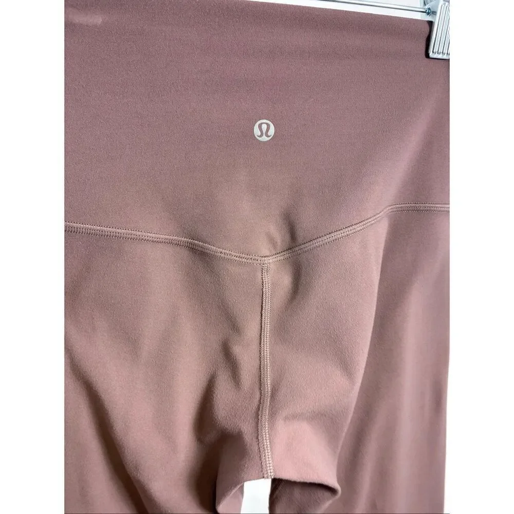 Lululemon Align High Rise Full Length Leggings in Dusty Pink Size 4